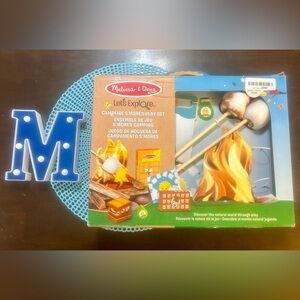 Melissa & Doug Let's Explore Campfire S'Mores Play Set- Ages 3+